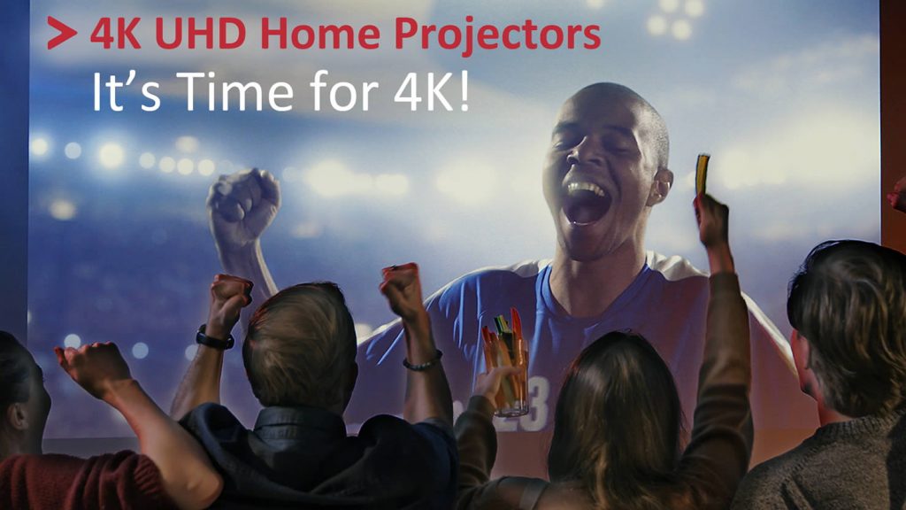 4K Ultra HD Home Entertainment Projector Adds Joyous Sounds at Home