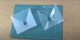 Maker base-floating projection (holographic projection, Holographic Projection) effect production
