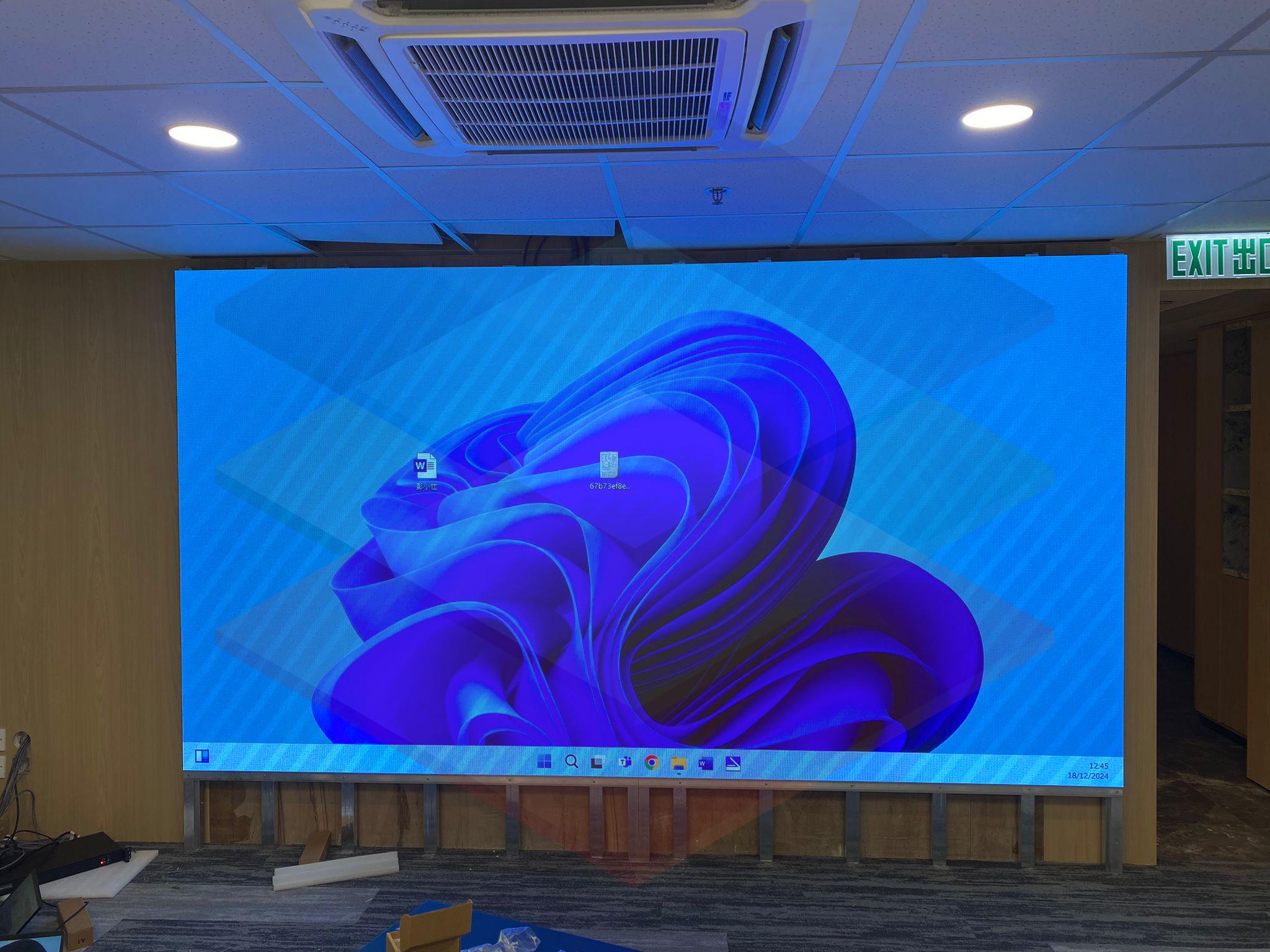 LED Wall Installation