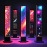 功能性與形態多樣的LED顯示屏類型